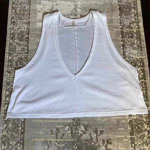 Free People Intimately Crop Top Tee